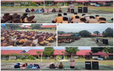 Kegiatan Rutin ImtaqHari jum'at SMA Negeri 1 kempo